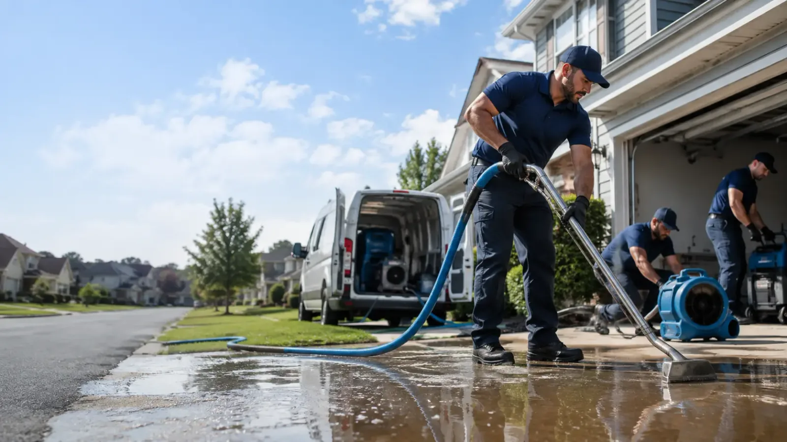 Flood Damage Restoration in Hedrick, IA